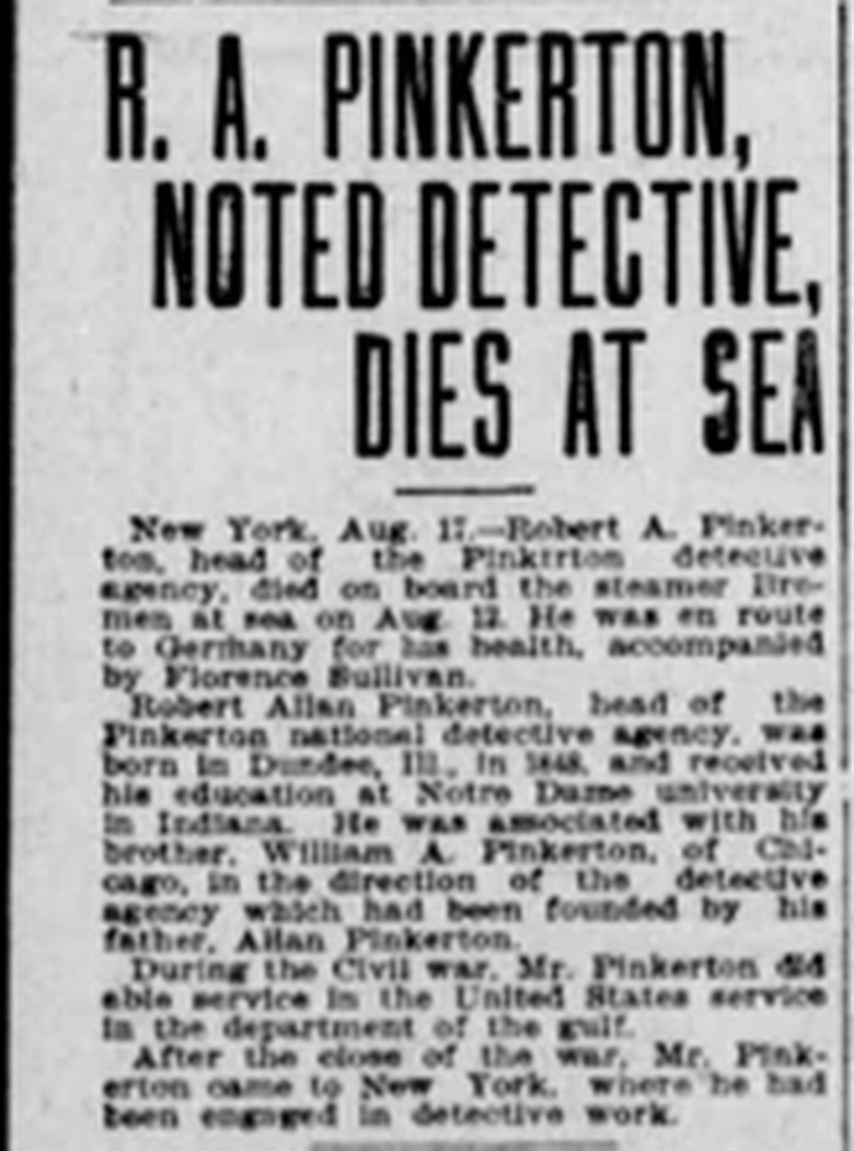 Cropped detail from the same newspaper page: the article headlined