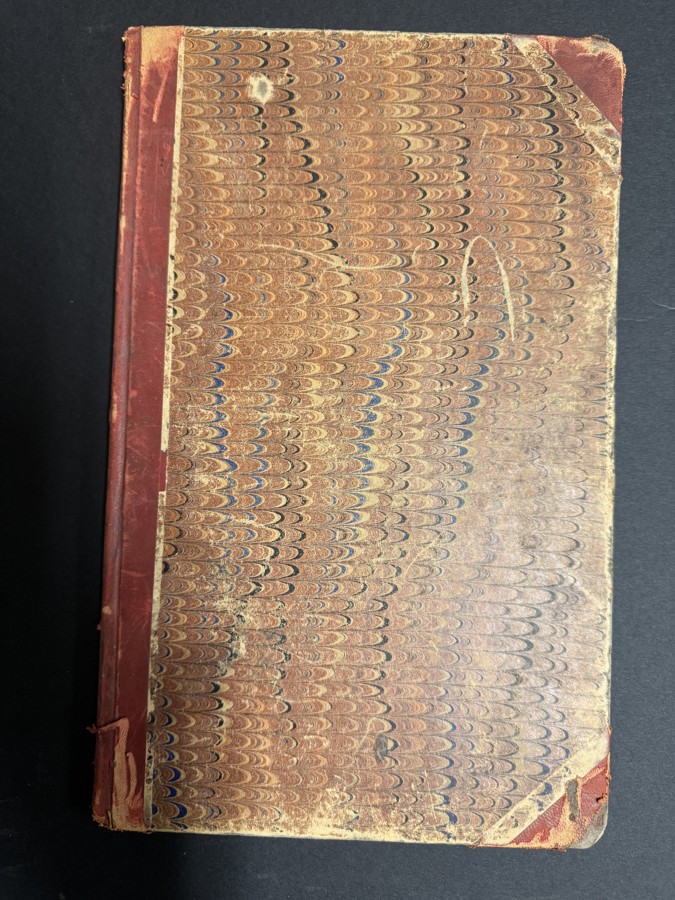Cover of Treasurer's Account Book — Corporation/Village of East Dundee