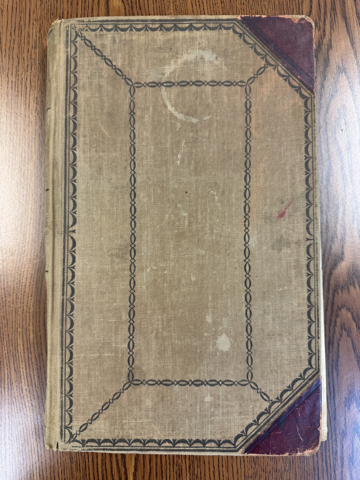 Cover of Record Book of the Corporation of East Dundee, Vol. 1